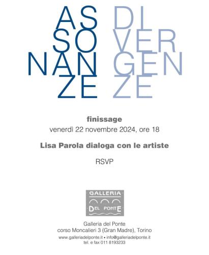 Assonanze divergenze - Finissage